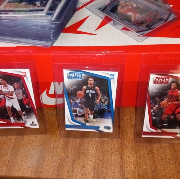 Keon Johnson pink Jalen Suggs and Scottie Barnes rookies - Picture 1 of 6